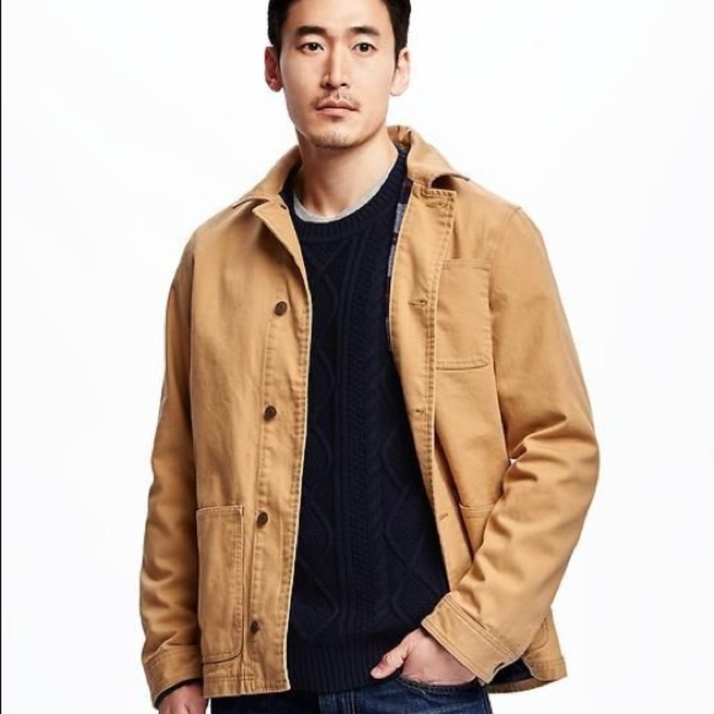Old Navy Flannel-lined Chore Jacket